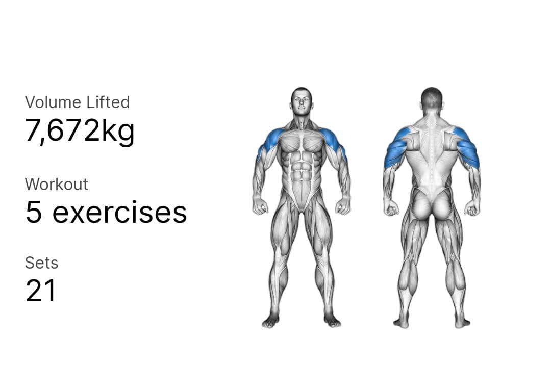 Evening workout 🏋️