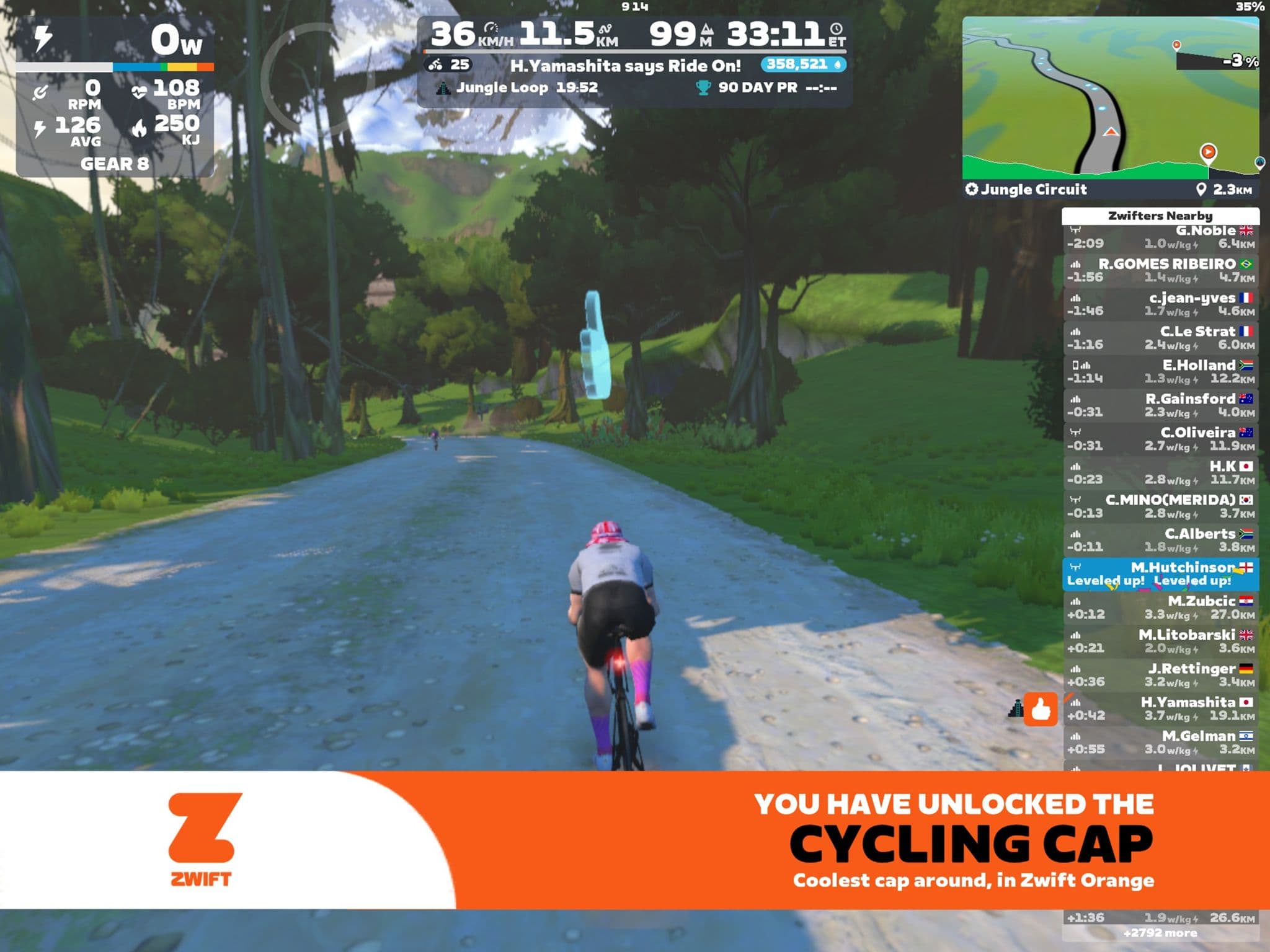 Zwift - Slow Motion