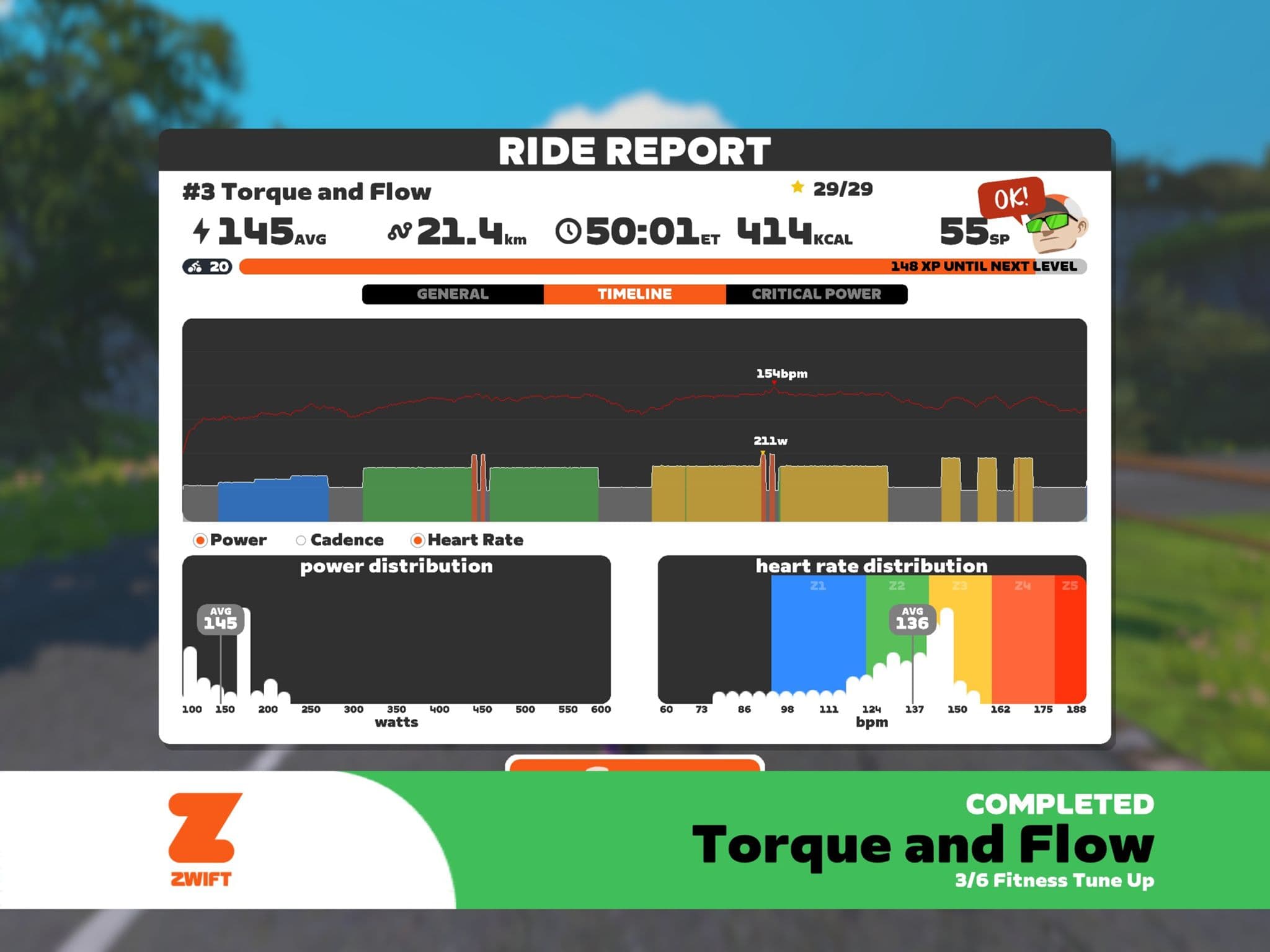 Zwift - #3 Torque and Flow on Roule Ma Poule in France