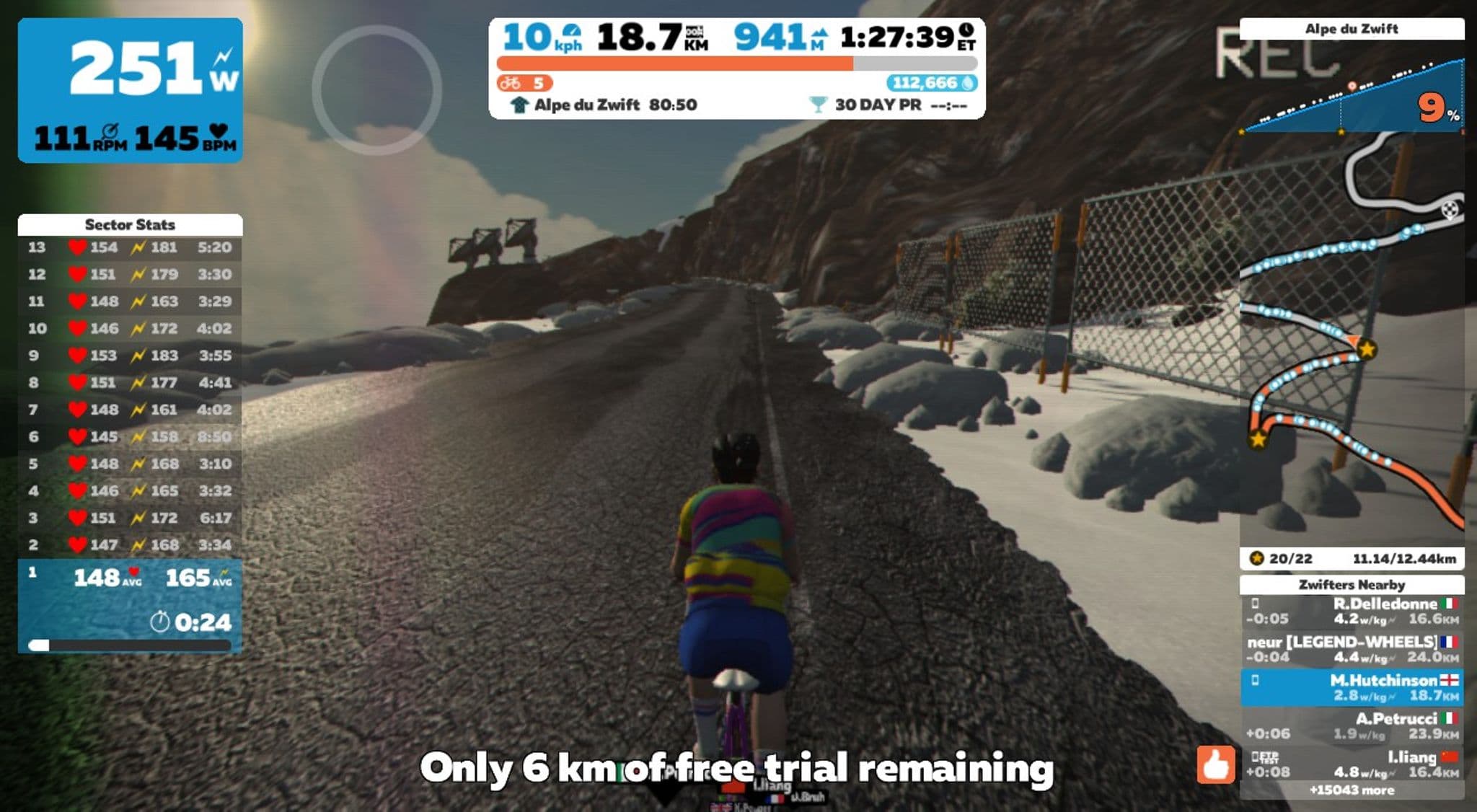 Alpe Du Zwift 🤮
